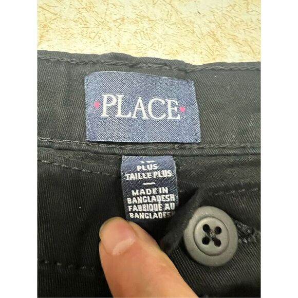 Place Girls Black Schoolwear   Pants Sz 16 NWT - Picture 3 of 6